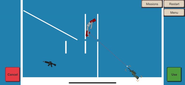 Ragdoll playground simulator для iOS — скриншот 5