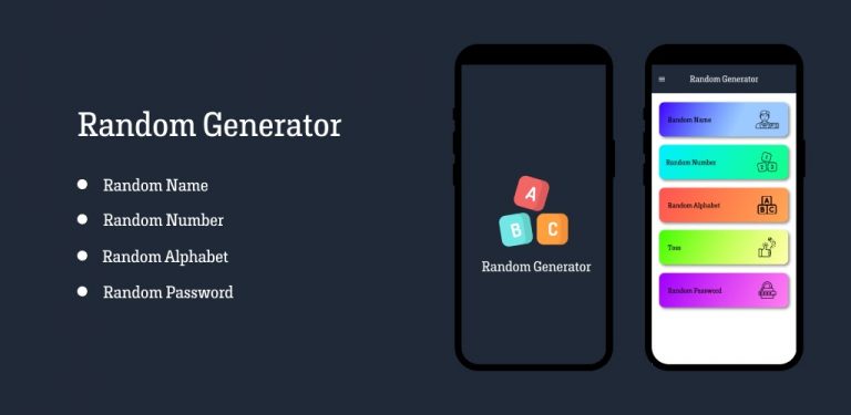 Random Name Generator для Android — скриншот 1