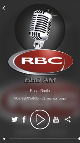 Rbc Radio для iOS — скриншот 3