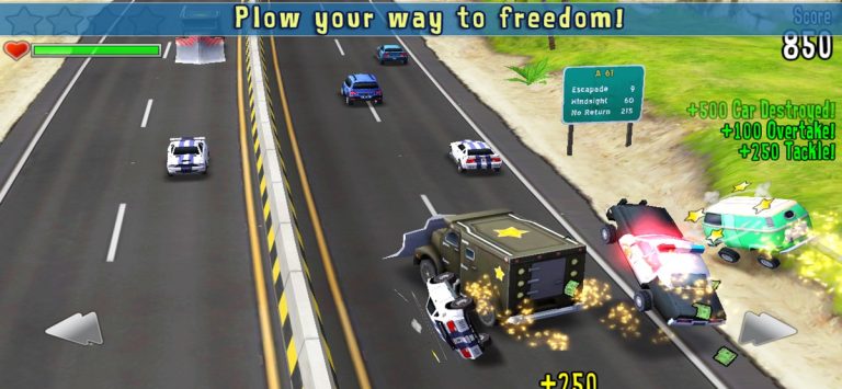 Reckless Getaway для iOS — скриншот 3