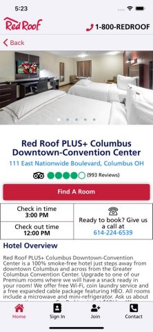 Red Roof для iOS — скриншот 1