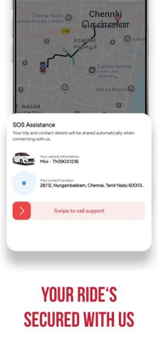 Red Taxi — Cab Booking App для iOS — скриншот 4