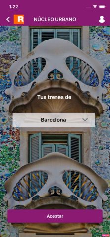 Renfe Cercanias для iOS — скриншот 1