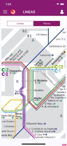 Renfe Cercanias для iOS — скриншот 4