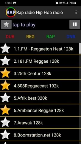 Рэп + Хип Хоп радио для Android — скриншот 2