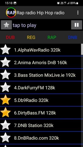 Рэп + Хип Хоп радио для Android — скриншот 4