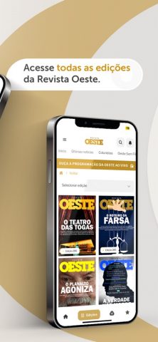 Revista Oeste для iOS — скриншот 2