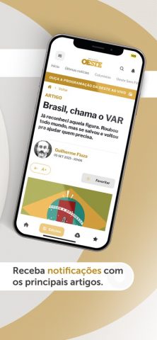 Revista Oeste для iOS — скриншот 3