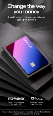 Revolut: Send, spend and save для iOS — скриншот 1