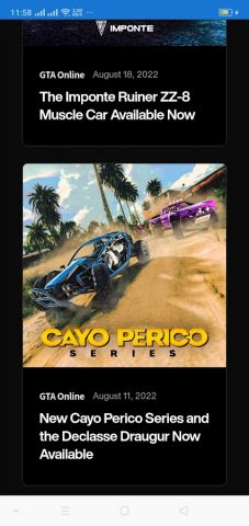 Rockstar Games Gallery для Android — скриншот 2