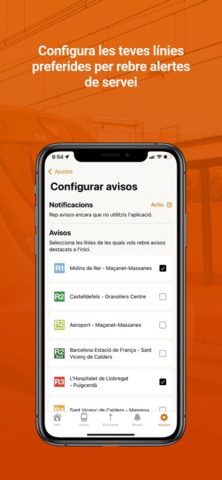 Rodalies de Catalunya для iOS — скриншот 4