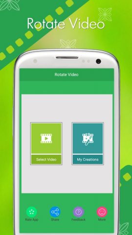 Rotate Video, Cut Video для Android — скриншот 1
