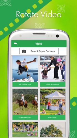 Rotate Video, Cut Video для Android — скриншот 2