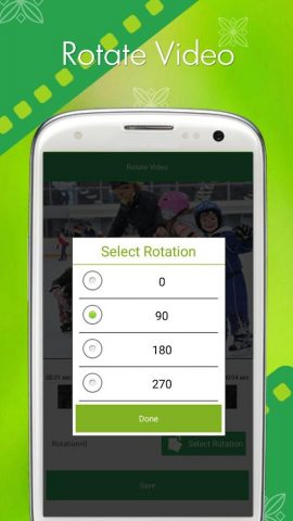 Rotate Video, Cut Video для Android — скриншот 4