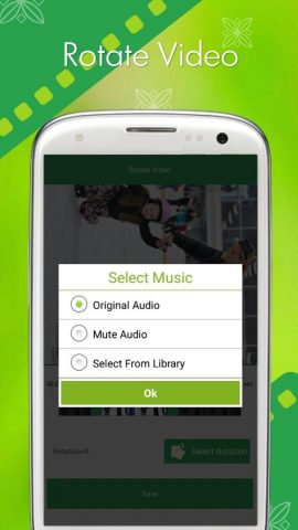 Rotate Video, Cut Video для Android — скриншот 5