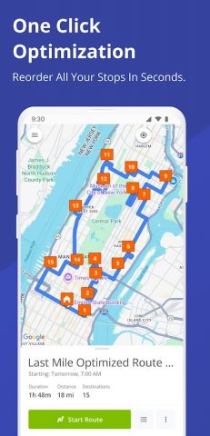 Route4Me Route Planner для Android — скриншот 3