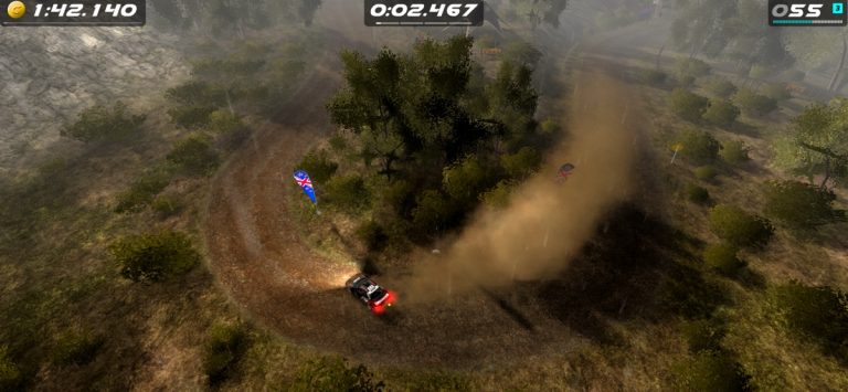 Rush Rally Origins для iOS — скриншот 1