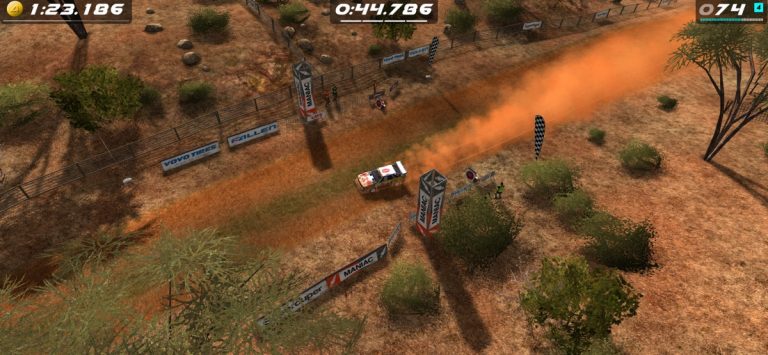 Rush Rally Origins для iOS — скриншот 3