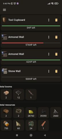 Rust Raid Tool для Android — скриншот 3