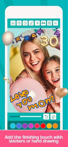 С Днем Рождения Открытка для iOS — скриншот 5