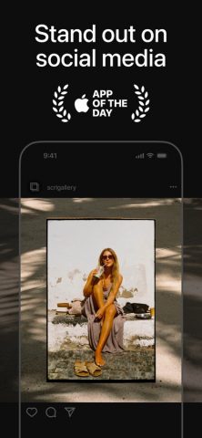 SCRL: Photo Collage Maker для iOS — скриншот 1