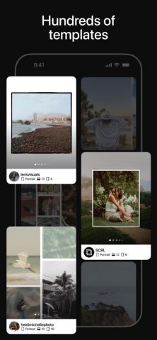 SCRL: Photo Collage Maker для iOS — скриншот 2