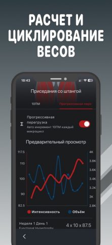 SMART IRON Тренировки в зале для iOS — скриншот 3