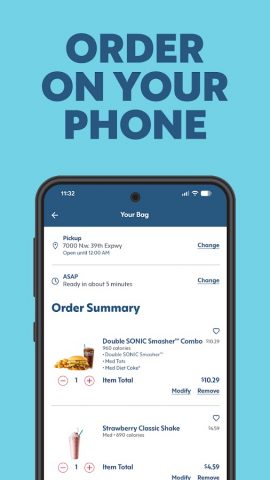 SONIC Drive-In — Order Online для Android — скриншот 4