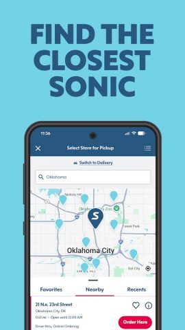SONIC Drive-In — Order Online для Android — скриншот 5