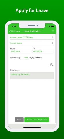 Sage Self Service для iOS — скриншот 2