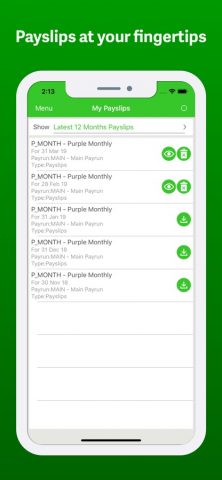 Sage Self Service для iOS — скриншот 4