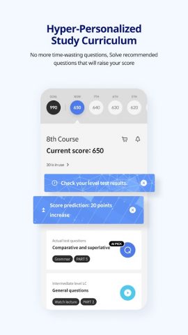 Santa — AI TOEIC&TOEFL для Android — скриншот 5