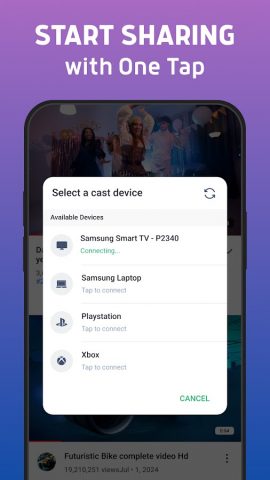 Screen Mirroring — Cast to TV для Android — скриншот 4