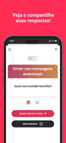 Scret: perguntas anônimas для iOS — скриншот 4