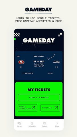 Seattle Seahawks Mobile для Android — скриншот 4