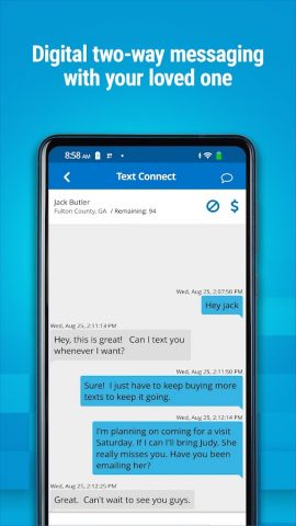 Securus Mobile для Android — скриншот 2