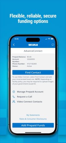 Securus Mobile для iOS — скриншот 5