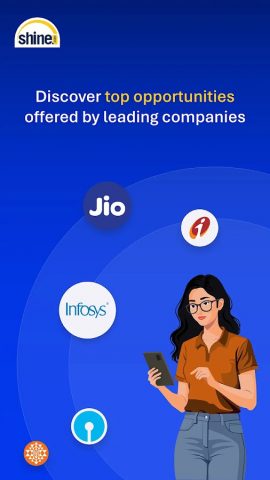 Shine.com Job Search App для Android — скриншот 1