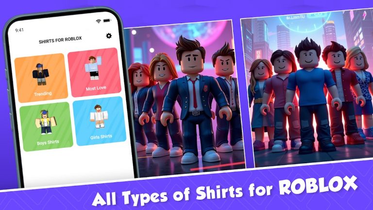 Shirts for Roblox для Android — скриншот 1