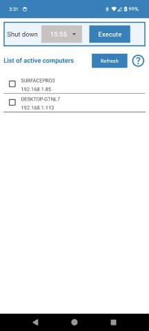 Shutdown PC on Timer для Android — скриншот 5