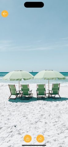 Симпатичные летние обои для iOS — скриншот 2