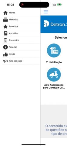Simulado Detran.SP для iOS — скриншот 4