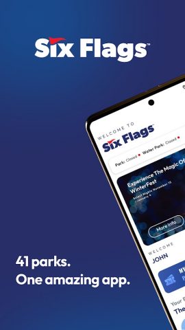 Six Flags для Android — скриншот 1