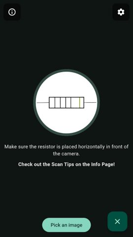 Резисторный сканер для Android — скриншот 3