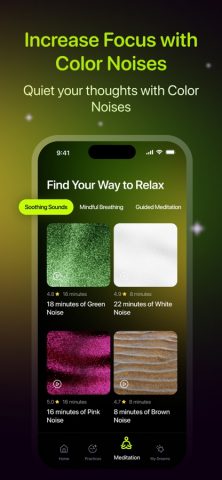 SleepApp: Relax, Sleep, Calm для iOS — скриншот 2