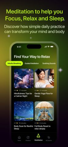 SleepApp: Relax, Sleep, Calm для iOS — скриншот 3