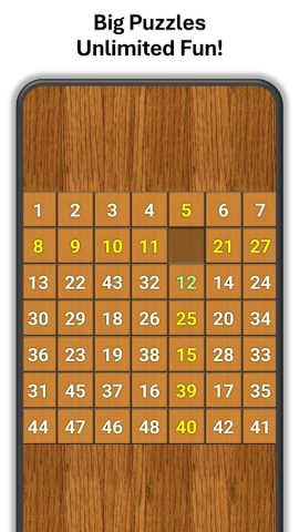 Slide Puzzle: Пятнашки для Android — скриншот 4