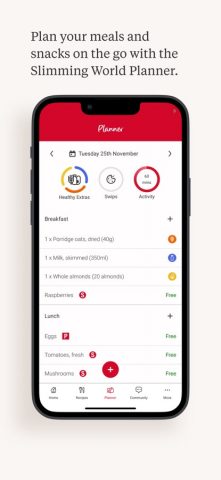 Slimming World для iOS — скриншот 3