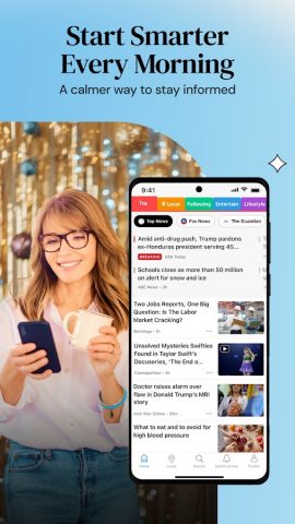 SmartNews: Breaking News для Android — скриншот 1