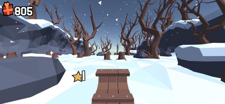 Snow Rider 3d ! для iOS — скриншот 2